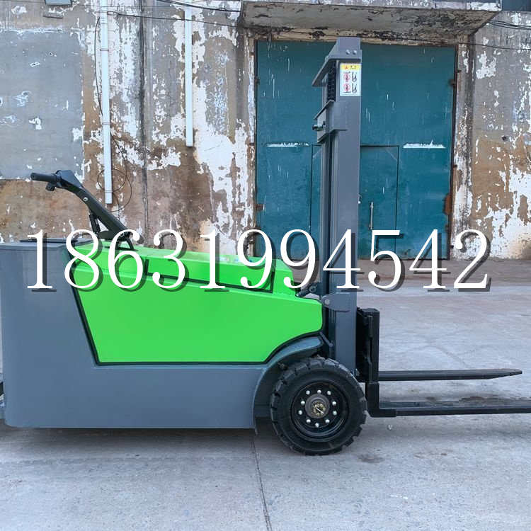 天水市小型电动叉车1吨2吨步行站驾式电瓶堆高充电装卸车液压升降车铲车